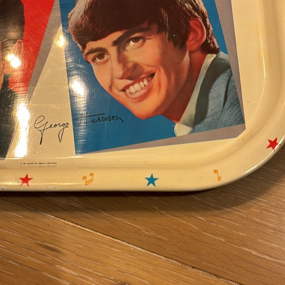1964 Worcester Ware Beatles Tray - Picture 9 of 16